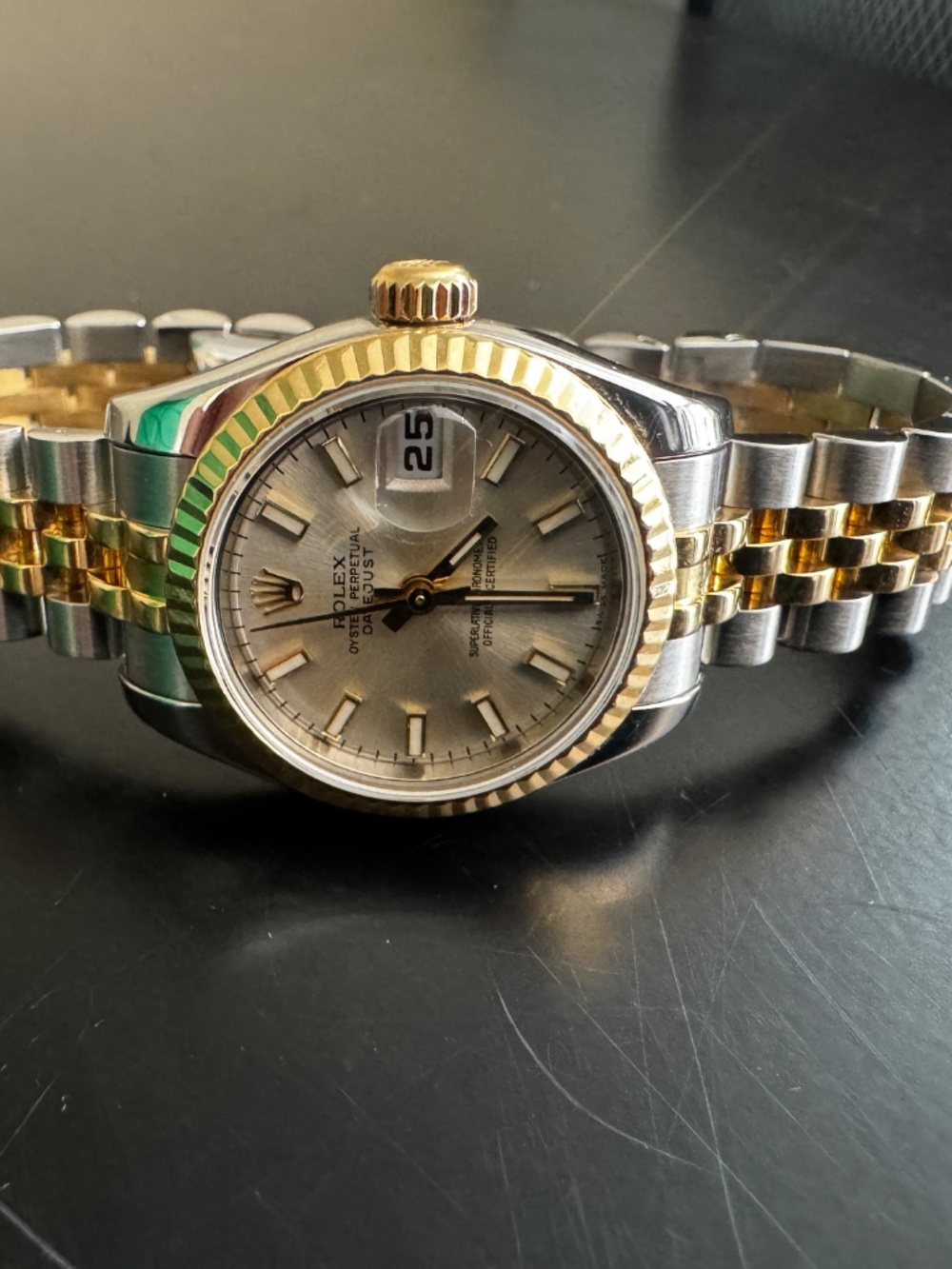 2005/2006 Rolex Ladies Datejust 179173 Watch Jubilee Band Two Tone #24506 - Picture 4 of 12
